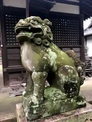 道明寺天満宮の狛犬