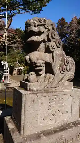 玉敷神社の狛犬