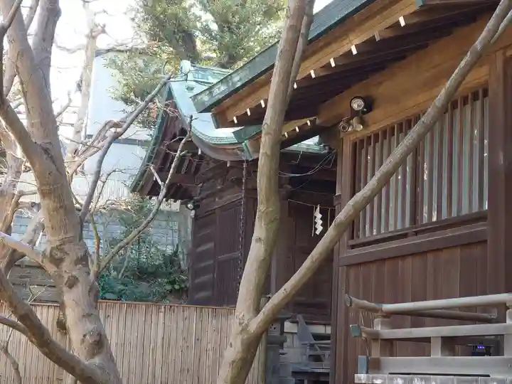西向天神社の本殿・本堂