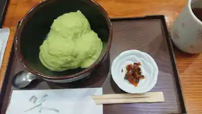 秋保神社の食事