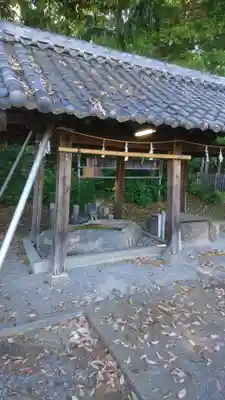 白山神社(木曽川町黒田)の手水舎