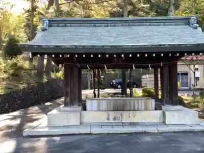 群馬県護国神社の手水舎