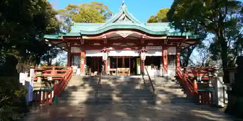 多摩川浅間神社の本殿・本堂