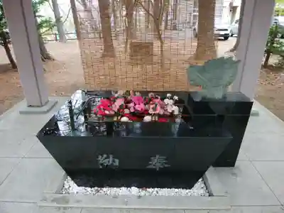 大谷地神社の手水舎