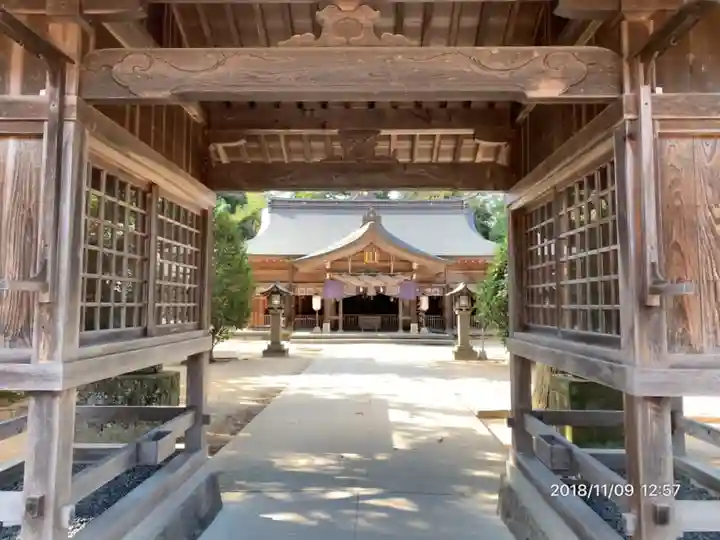 八重垣神社の山門・神門