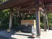 旭川神社の手水舎
