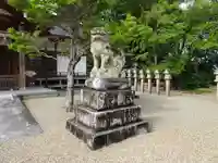 多坐弥志理都比古神社の狛犬