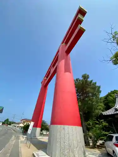 自凝島神社の鳥居