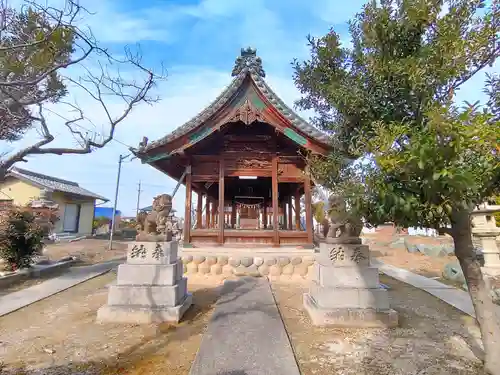 日吉社（小山北切）の本殿・本堂