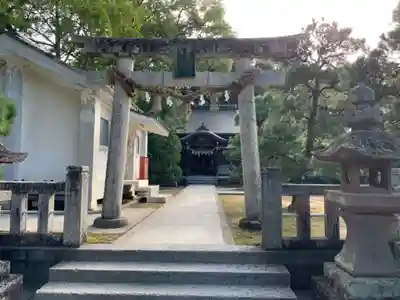 松陰神社の鳥居