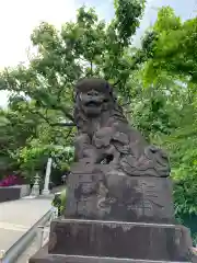 検見川神社の狛犬