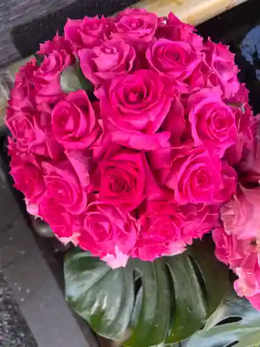 上尾御嶽神社の手水舎