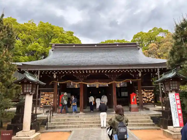松陰神社の本殿・本堂