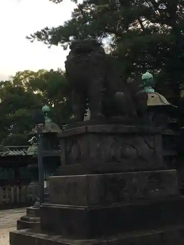 上野東照宮の狛犬