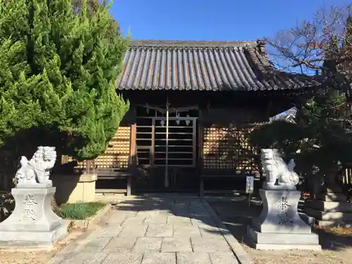 休天神社の本殿・本堂