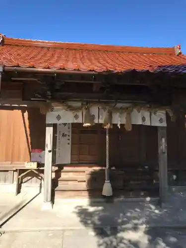 富益神社の本殿