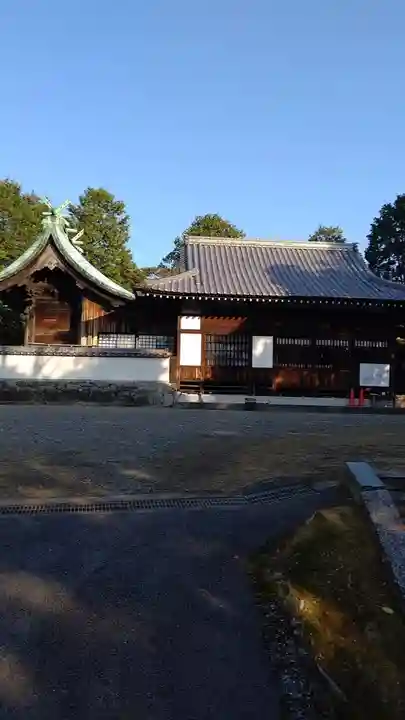 萩岡神社の本殿・本堂