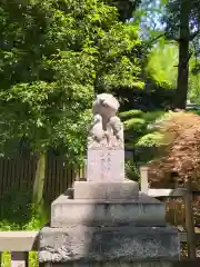 調神社の狛犬