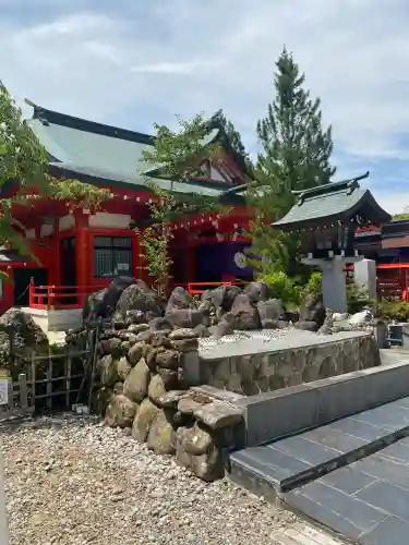 宮城縣護國神社の庭園