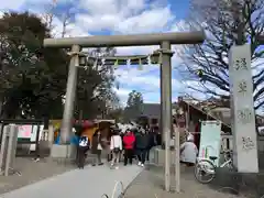 浅草神社の鳥居