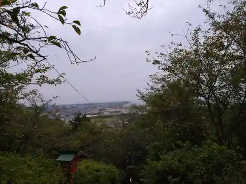 四山神社の景色