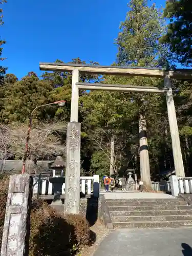 赤城神社(三夜沢町)の鳥居