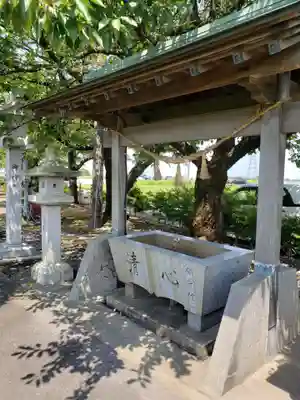 八幡社の手水舎