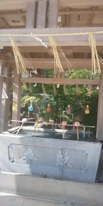 春日神社の手水舎