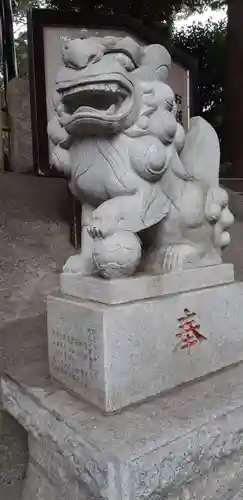 自由が丘熊野神社の狛犬