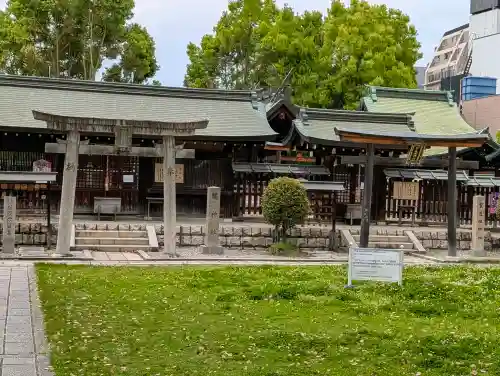 難波大社　生國魂神社の{uncategorized: "未分類", other: "その他", undefined: "問題あり", building: "その他建物", grave: "お墓", sacred_gate: "鳥居", guardian: "狛犬", statue: "像", buddha: "仏像", history: "歴史", nature: "自然", garden: "庭園", animal: "動物", pagoda: "塔", temizu: "手水舎", mountain_gate: "山門・神門", sanctuary: "本殿・本堂", subordinate: "末社・摂社", art: "芸術", scenery: "景色", jizo: "地蔵", ema: "絵馬", goshuin: "御朱印", omikuji: "おみくじ", items: "授与品その他", amulet: "お守り", goshuincho: "御朱印帳", eats: "食事", festival: "お祭り", votive_dance: "神楽", shichigosan: "七五三参", wedding: "結婚式", experience: "体験その他", initially: "初詣", around: "周辺", anti_infection: "感染症対策"}