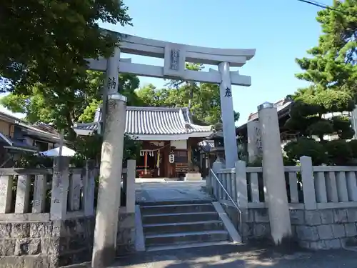 水堂須佐男神社の鳥居