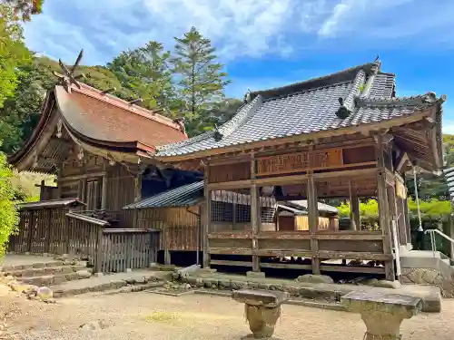 高祖神社の本殿