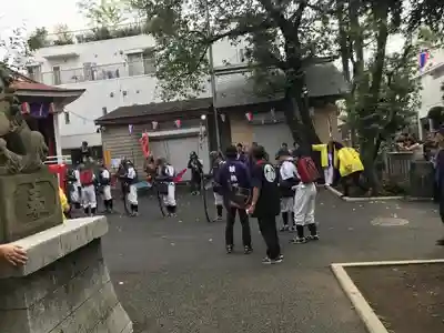 皆中稲荷神社のお祭り