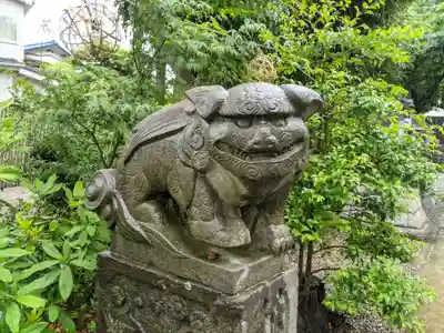 菊田神社の狛犬