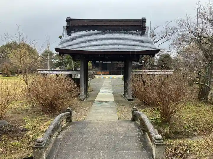 長福寺の山門・神門
