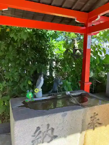 函館厳島神社の手水