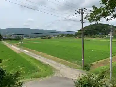 天皇神社の景色