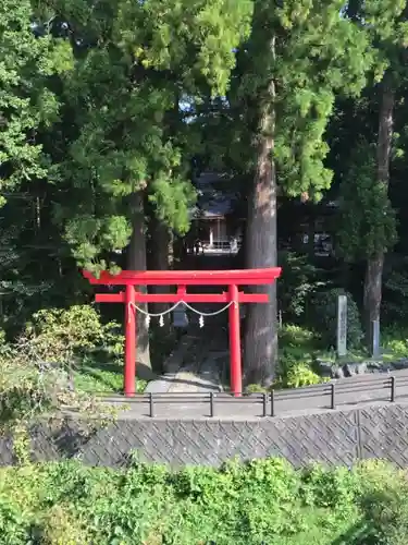 須山浅間神社の鳥居