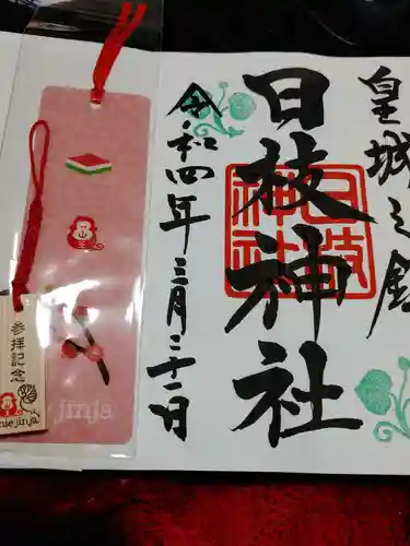 日枝神社の授与品その他