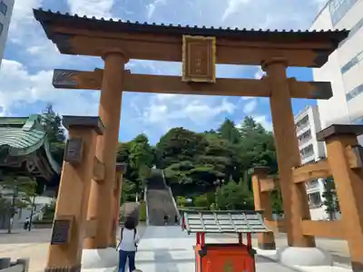 宇都宮二荒山神社の鳥居