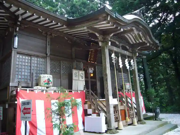 鷲子山上神社のその他建物
