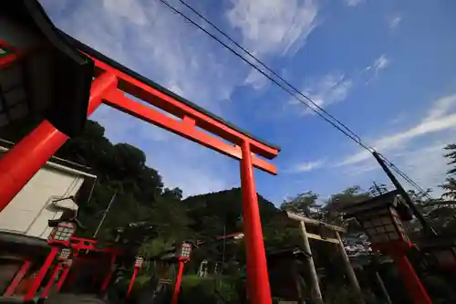 太皷谷稲成神社の鳥居