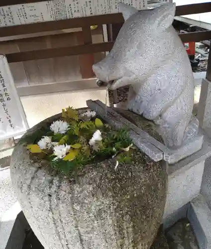 護王神社の手水舎