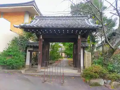 善篤寺の山門・神門