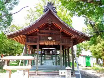 諏訪社の本殿・本堂