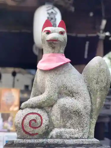 久富稲荷神社の狛犬