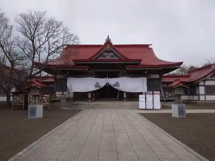 釧路一之宮 厳島神社の本殿・本堂