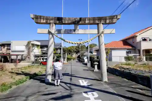 久麻久神社の鳥居