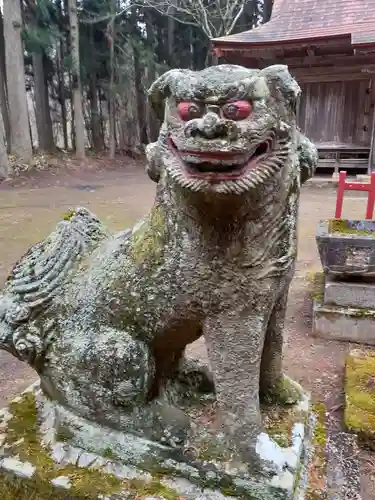 久須志神社の狛犬