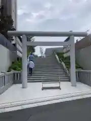 駒込妙義神社の鳥居